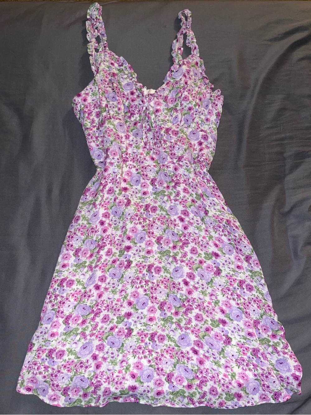 Dillard’s Lavender Floral Mini Dress